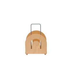 Sale Porta riviste faggio naturale, 30x28x23 cm Ordine E Sistemazione