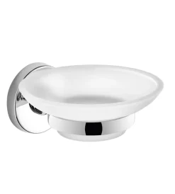 Accessori Bagno- Porta sapone felce cromato