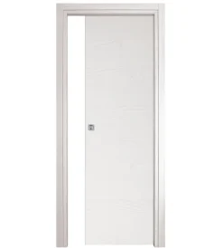Porte, Scale E Pavimenti- Porta scorrevole da interno frassino bianco, 80x210 cm