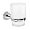 Accessori Bagno|Porta spazzolini genziana cromato