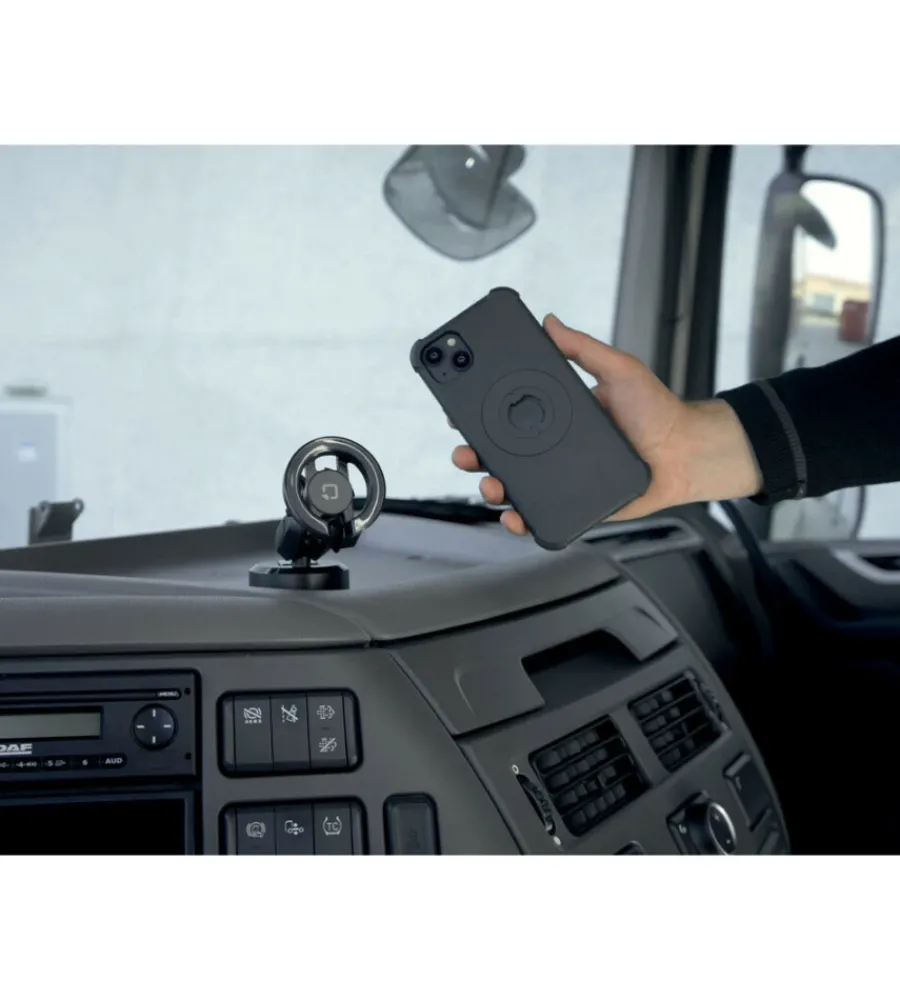 Best Porta telefono magnetico "magpro" con attacco a ventosa adesiva orientabile e ruotabile - 91805 Telefonia