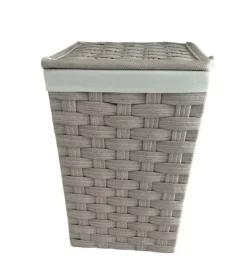 Easy System Accessori Bagno|Portabiancheria "medio" beige in tnt 38,5x38,5x57,5 cm