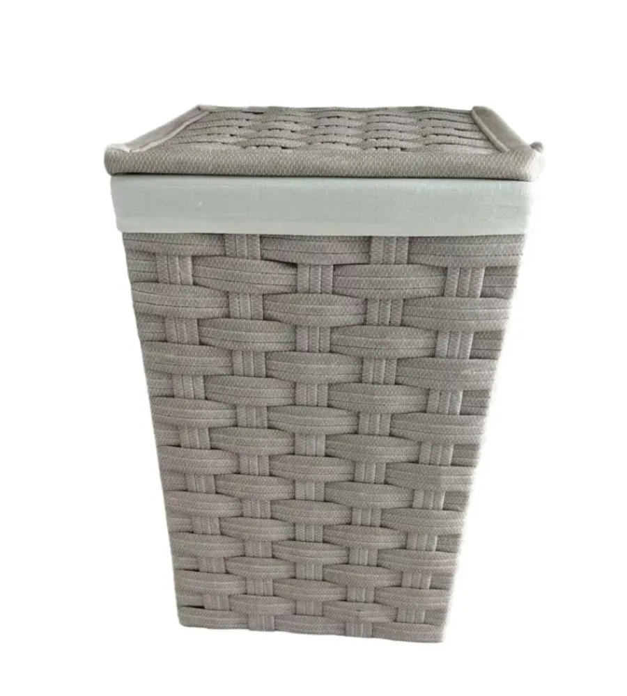 Easy System Accessori Bagno|Portabiancheria "medio" beige in tnt 38,5x38,5x57,5 cm
