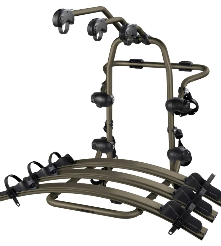 Portaggio-Nordrive Portabiciclette posteriore "radius limited edition" per 3 bici - n50217