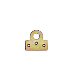 Sistemi Di Fissaggio|Portalucchetti 47 mm. - zincato giallo - 2 pz.