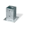 Ferramenta Per Esterno|Portapali ancoraggio d'appoggio per travi 121 x 121 x 150 x 180 mm.
