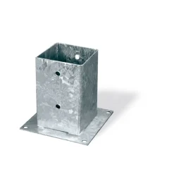 Ferramenta Per Esterno|Portapali ancoraggio d'appoggio per travi 121 x 121 x 150 x 180 mm.
