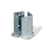 Ferramenta Per Esterno|Portapali coppia supporti ancoraggio per travi 80 x 80 x 150 mm.