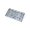 Emuca Accessori Cucina|Portaposate per cassetti da cucina, modulo 90 cm