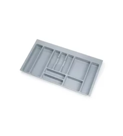 Emuca Accessori Cucina|Portaposate per cassetti da cucina, modulo 90 cm