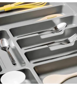 Accessori Cucina-Emuca Portaposate per cassetti da cucina, modulo 45 cm