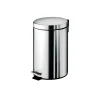 Accessori Bagno|Portarifiuti gedy "argenta" cromato in acciaio 31,8x20,5x26,5 cm