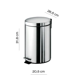 Accessori Bagno|Portarifiuti gedy 
