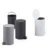 Accessori Bagno|Portarifiuti "sharon" in polipropilene nero effetto matt 3 l