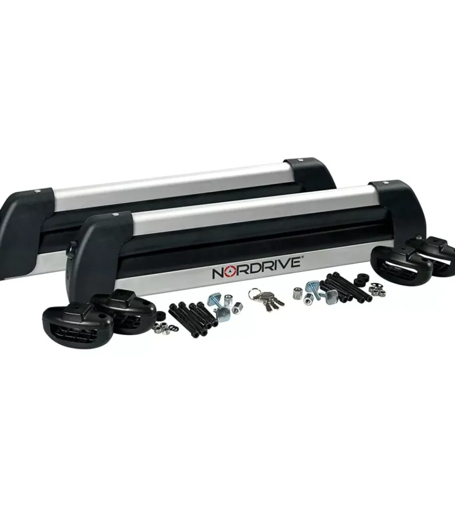 Hot Portasci "nordic-king evo aluminium nk-40" argento - n40010 Portaggio