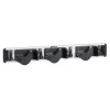 Attrezzatura Giardinaggio-Ribimex Portascope murale in alluminio e plastica, 37,5x5,4 cm -