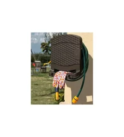Clearance Portatubo da parete completo di tubo da 15 metri e set raccordi - toomax Irrigazione