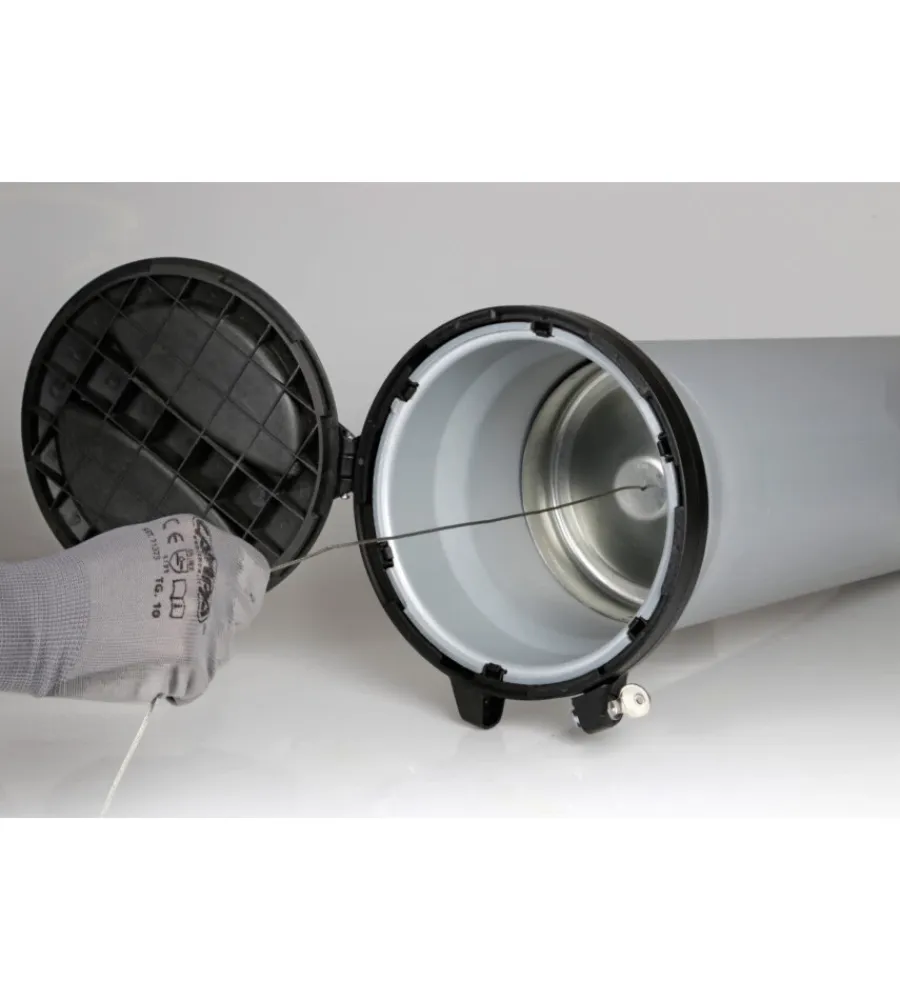 Portaggio-Nordrive Portatutto per auto t400 kargo-tube, 3 staffe - 405 cm n11052