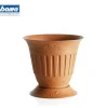 New Portavaso etika d. 25 c/sottov terracotta Coltivazione E Cura