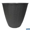 Discount Portavaso paglia d. 24 antracite Coltivazione E Cura