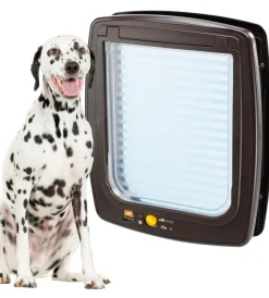 Ferplast Cucce E Accessori Relativi|Portina per cani di taglia media e grande "swing 15" con chiusura 4 vie e protezione aria in plastica marrone 41,2x9,6x48,2 cm