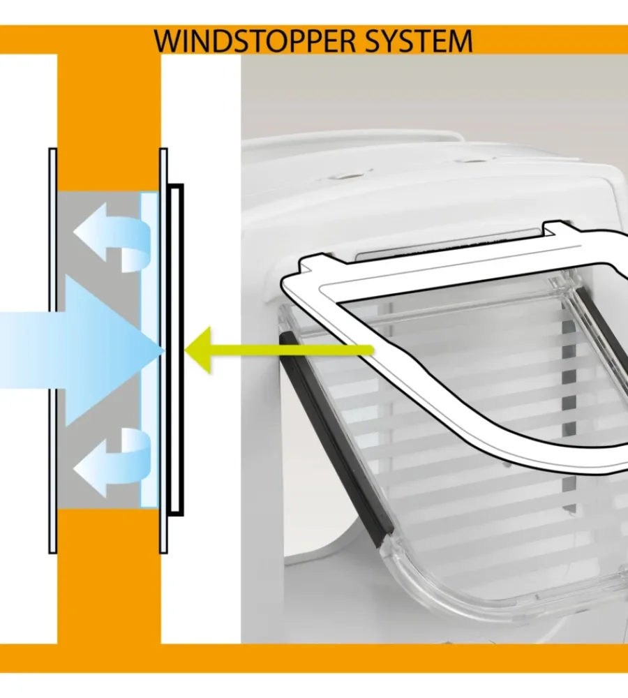 Ferplast Cucce E Accessori Relativi|Portina per cani di taglia media e grande "swing 15" con chiusura 4 vie e protezione aria in plastica marrone 41,2x9,6x48,2 cm