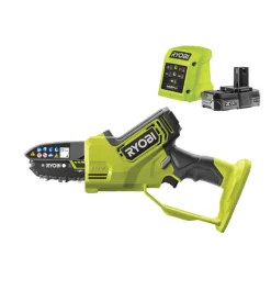 Potatori-Ryobi Potatore a catena a batteria "ry18psx10a-120" barra 10 cm 18v 2ah