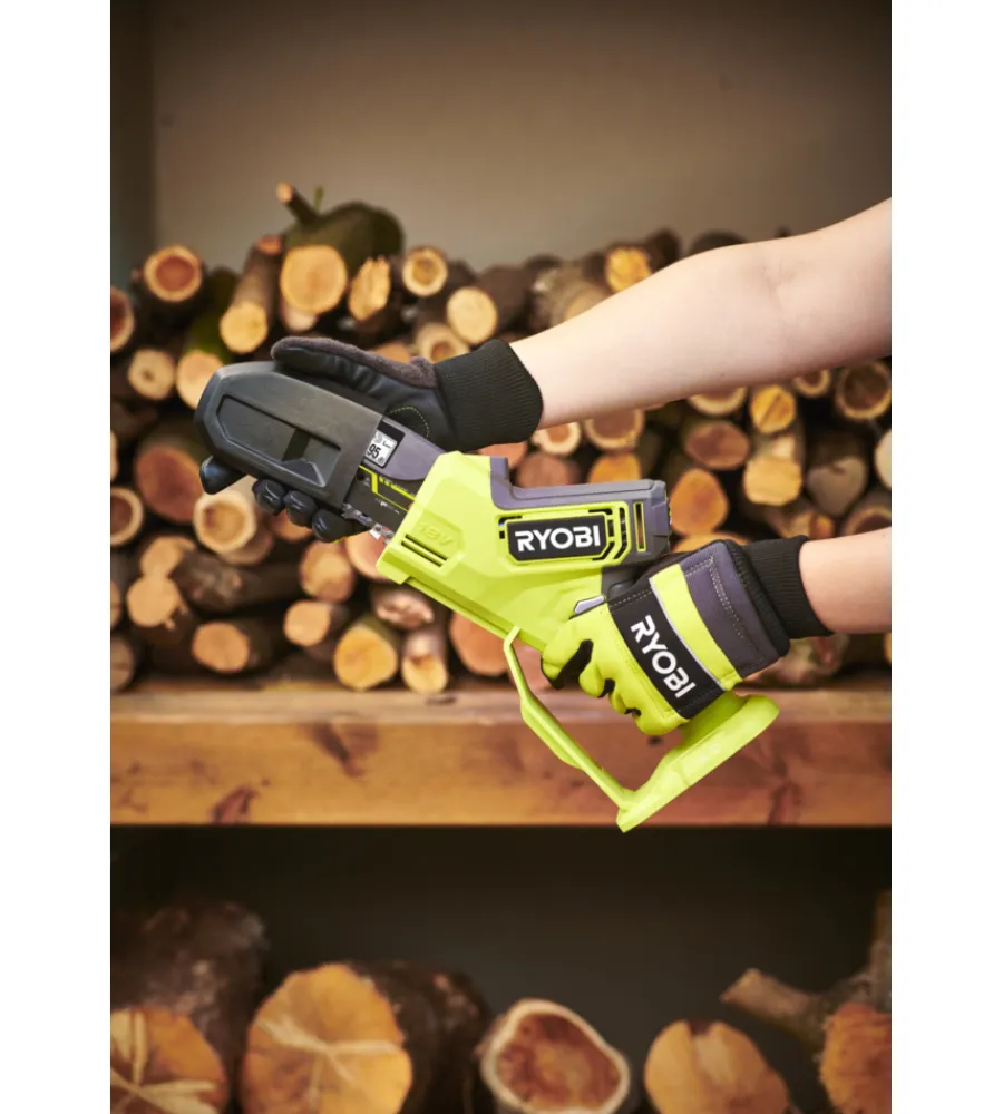 Best Potatore a catena a batteria "ry18psx10a-0" barra 10 cm 18v solo corpo macchina Potatori