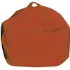 Outlet Pouf armonia "comodone" in nylon arancione 65x65x62 cm Poltrone E Pouf