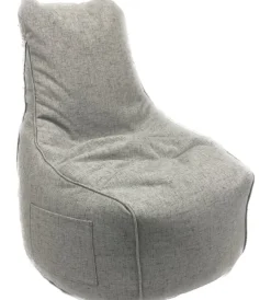 Clearance Pouf poltrona sacco "milly" grigio 65x65x95 cm Poltrone E Pouf