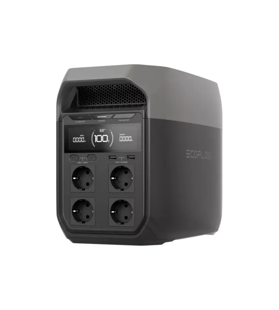 Ecoflow Generatori Di Corrente|Power station portatile a batteria "delta 3" 1800w