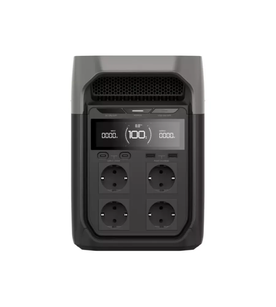 Ecoflow Generatori Di Corrente|Power station portatile a batteria "delta 3" 1800w