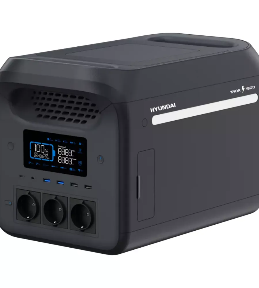 Generatori Di Corrente-Hyundai Power station portatile "thor" 1800 w