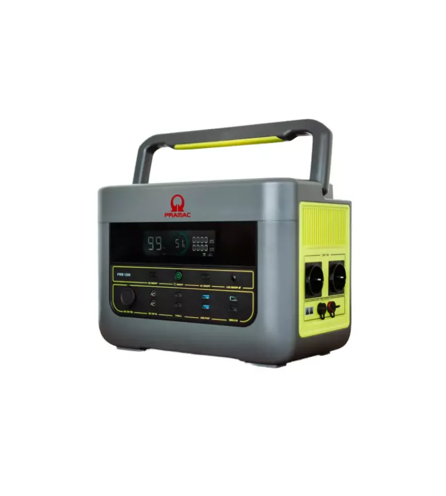 Generatori Di Corrente|Power station portatile pramac "power station pwb1200" 1200w 1075ah