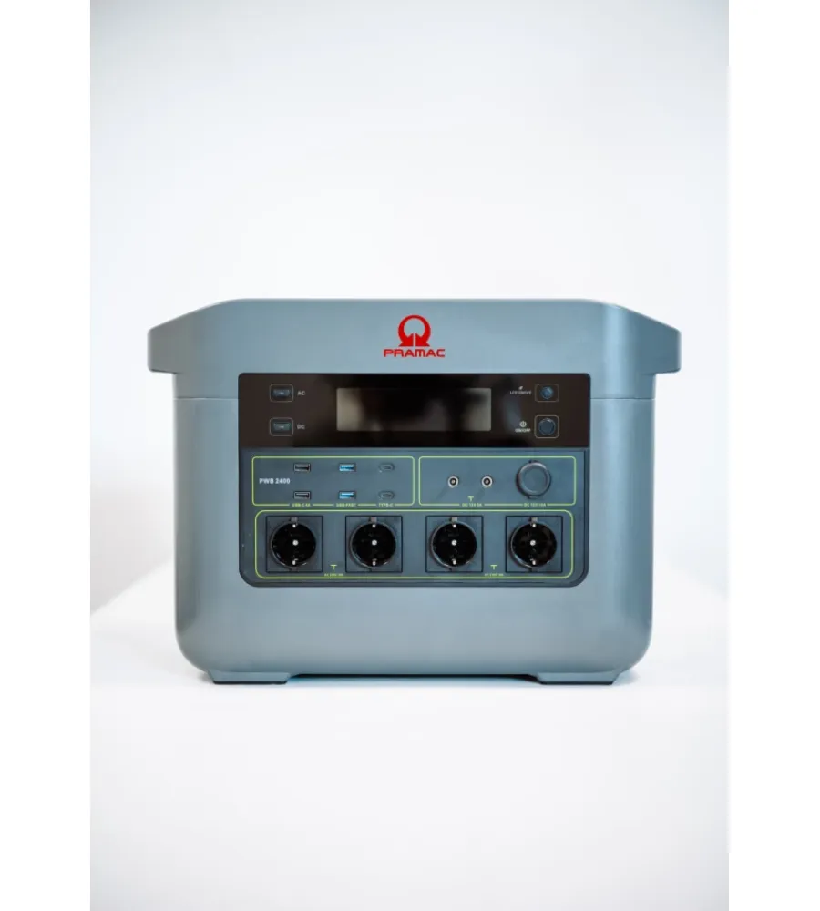 Clearance Power station portatile "power station pwb2400" 2400w 2152 ah Generatori Di Corrente