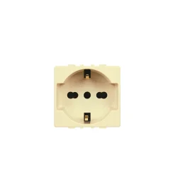 Serie Civili- Presa ita/shucko 2 moduli serie tondo'.