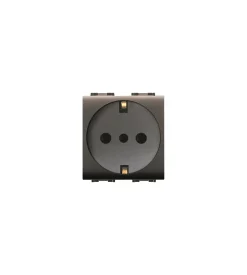 New Presa ita/shucko trivalente sicurezza 2p + t 10a serie mylife. Serie Civili