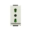 Serie Civili|Presa 2p+t 16a p17/11 bianco