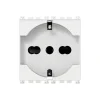 Vimar Spine E Prese|Presa 2p+t 16a universale bianco arké -
