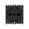 New Presa 2p+t 16a universale grigio arké - vimar Spine E Prese