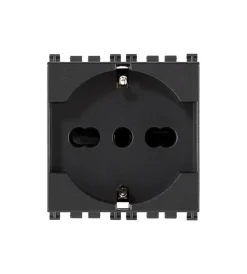 New Presa 2p+t 16a universale grigio arké - vimar Spine E Prese