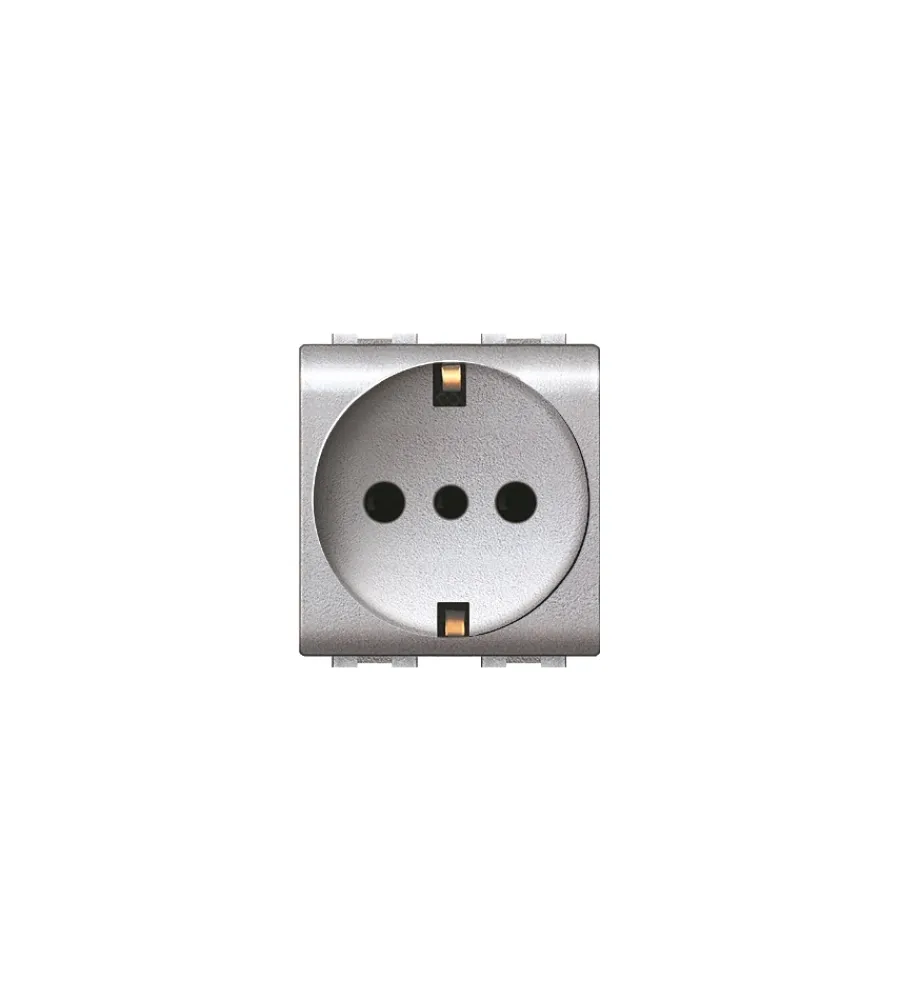 Serie Civili- Presa schuko 2p+t 10a serie mylife -bianco.