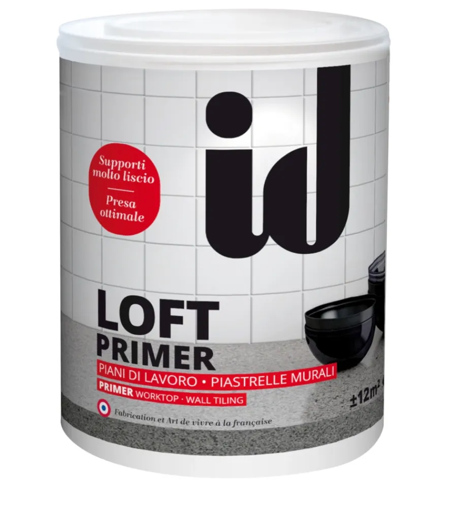 Best Primer "loft" per piani di lavoro e piastrelle murali, 1 litro Pitture Decorative