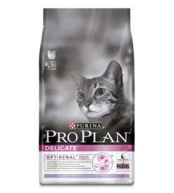 Purina Alimenti Secco Gatto|Pro plan delicate - alimento secco per gatto con tacchino - 1,5kg.