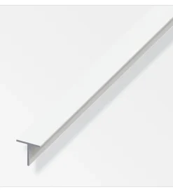 New Profilo a t quadrato in pvc bianco - 19,5x19,5x2500 mm Ferramenta Per Mobili E Infissi
