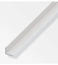 Alfer aluminium Ferramenta Per Mobili E Infissi|Profilo angolare clampline 19/21 alluminio - 1 metro.