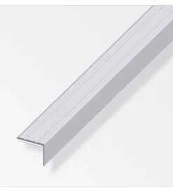 Clearance Profilo di chiusura per angoli 25x18alluminio argentato - 2 metri. Ferramenta Per Mobili E Infissi