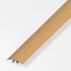 Ferramenta Per Mobili E Infissi-Alfer aluminium Profilo di compensazione alluminio faggio 33mm - 1 metro.