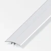 Ferramenta Per Mobili E Infissi-Alfer aluminium Profilo di raccordo alluminio argento 46mm - 2 metri.