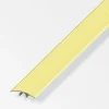 Ferramenta Per Mobili E Infissi-Alfer aluminium Profilo di raccordo alluminio ottonato 46mm - 1 metro.